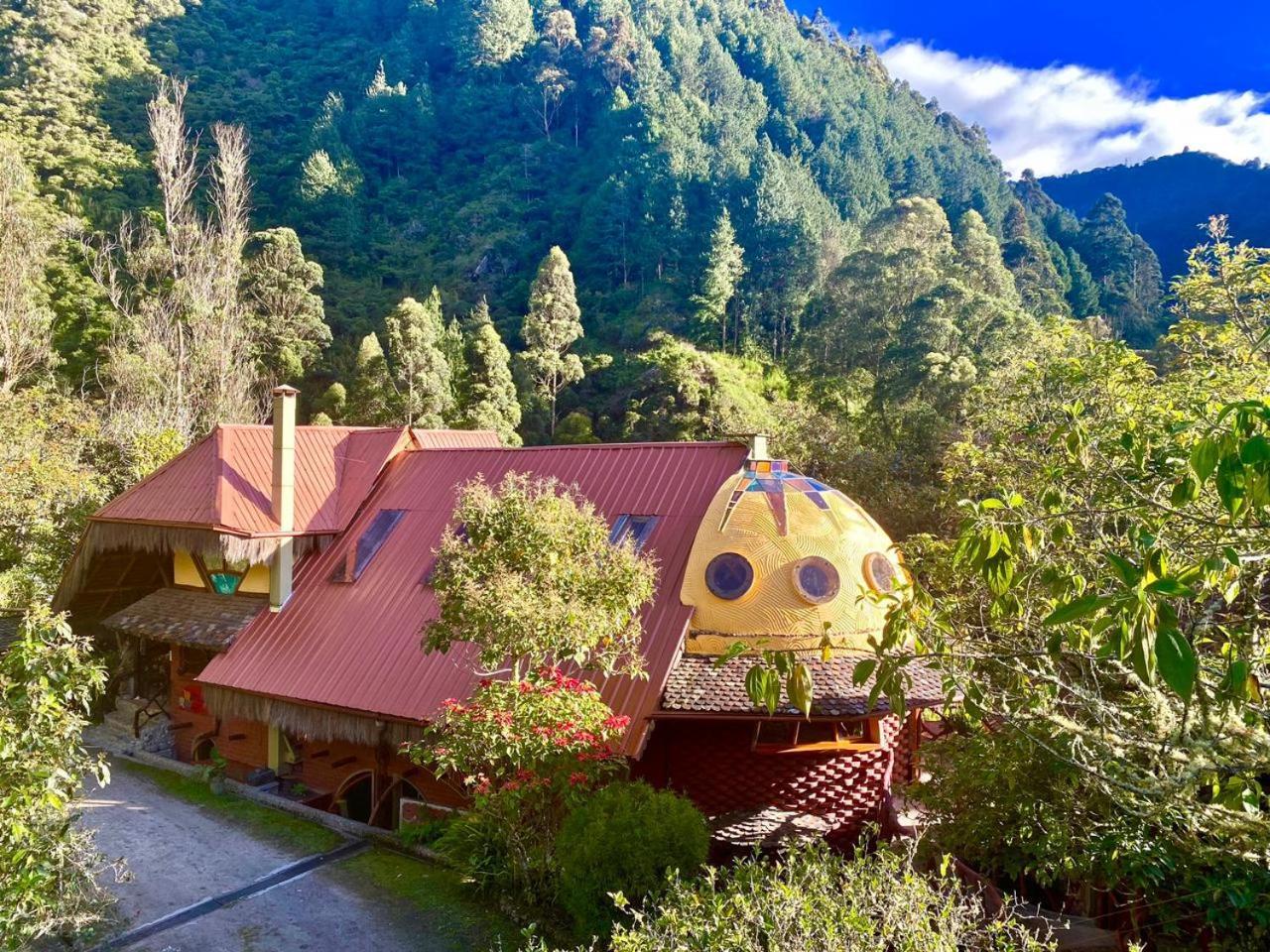 Finca Chamanapamba Guest House Baños Eksteriør bilde